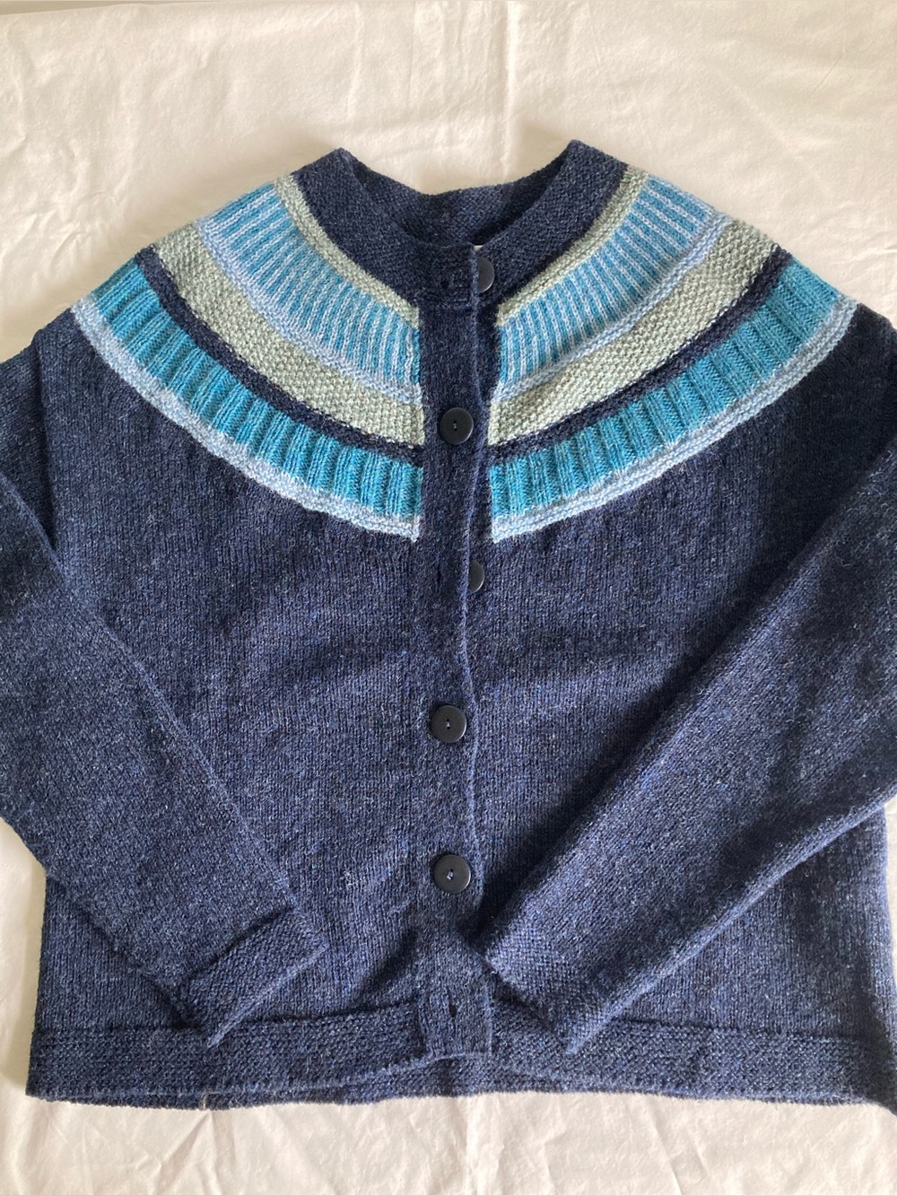 Celtic & Co Wool Cardigan Size S